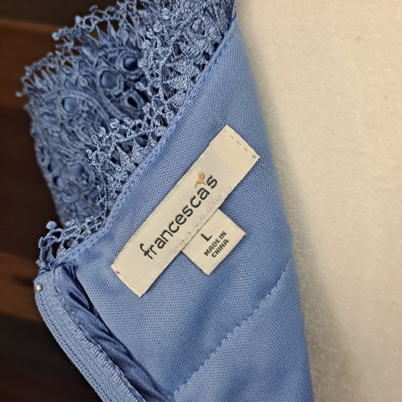 Francesca's lace off shoulder dress - Picture 9 of 12